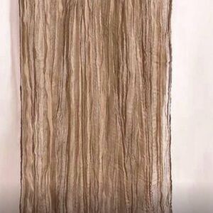 Taupe Cheesecloth table runners